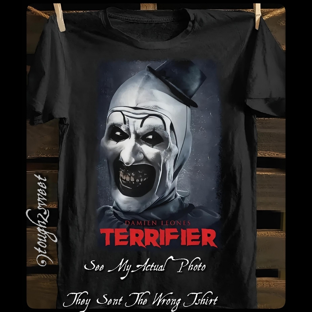 🆕️DREAD CENTRAL TERRIFIER HORROR GRAPHIC MEN'S XL T'SHIRT